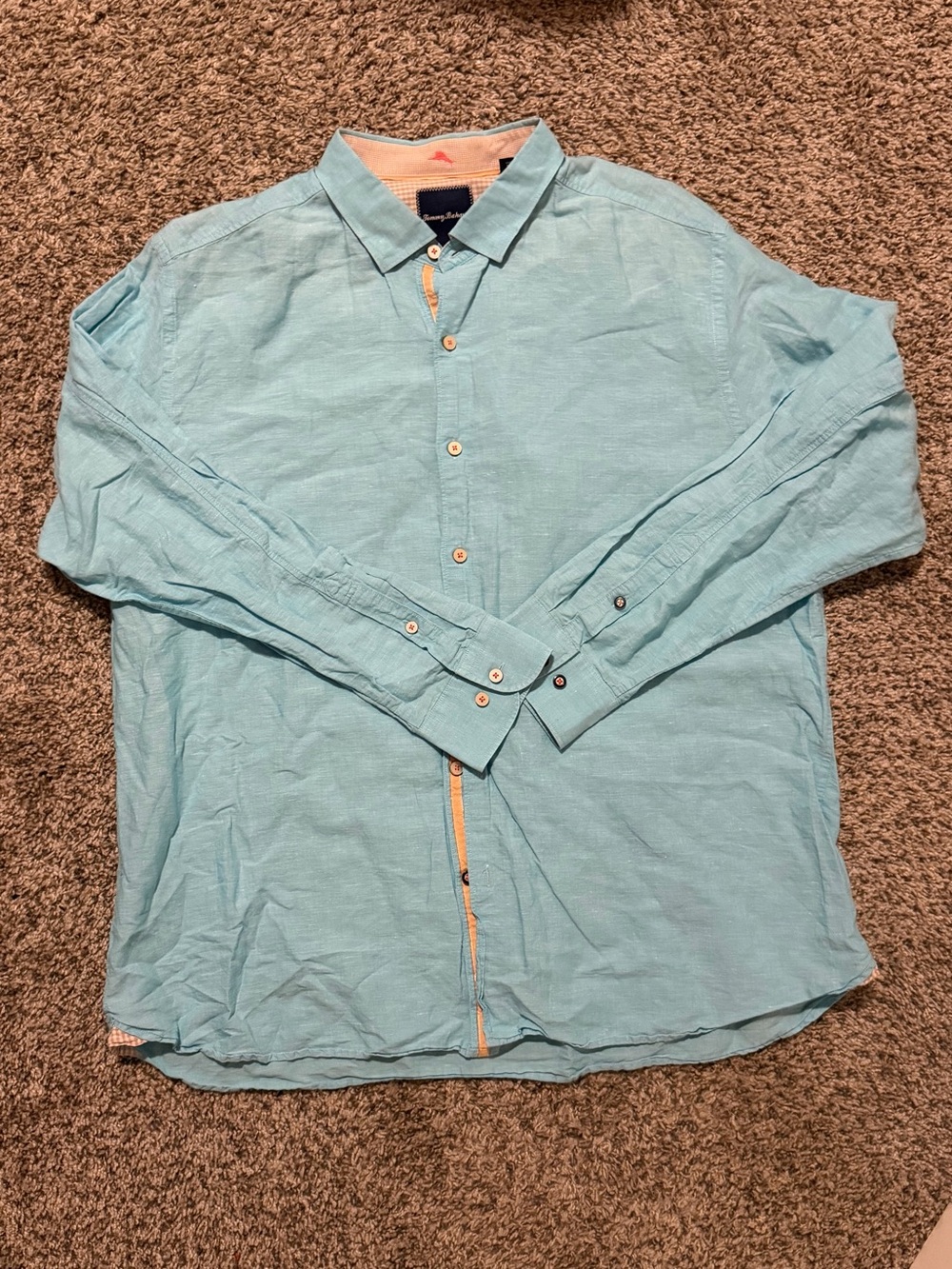 Tommy Bahama Aqua Casual Linen-Blend Button-Down Shirt